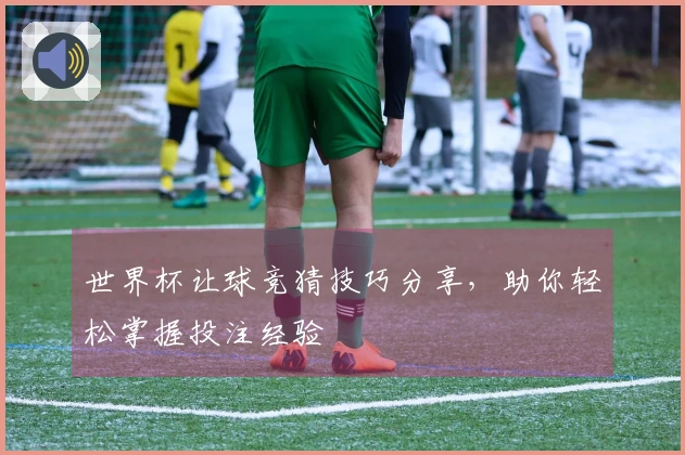 世界杯让球竞猜技巧分享，助你轻松掌握投注经验