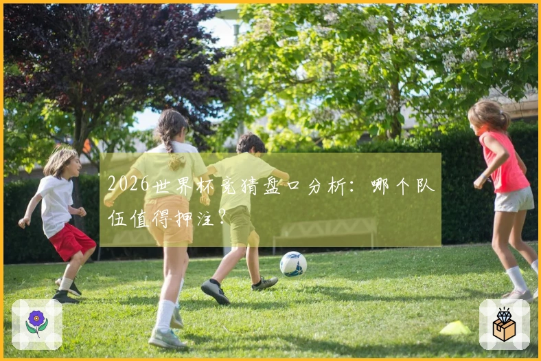 2026世界杯竞猜盘口分析：哪个队伍值得押注？