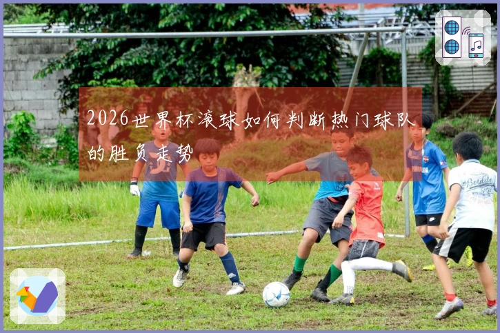 2026世界杯滚球如何判断热门球队的胜负走势